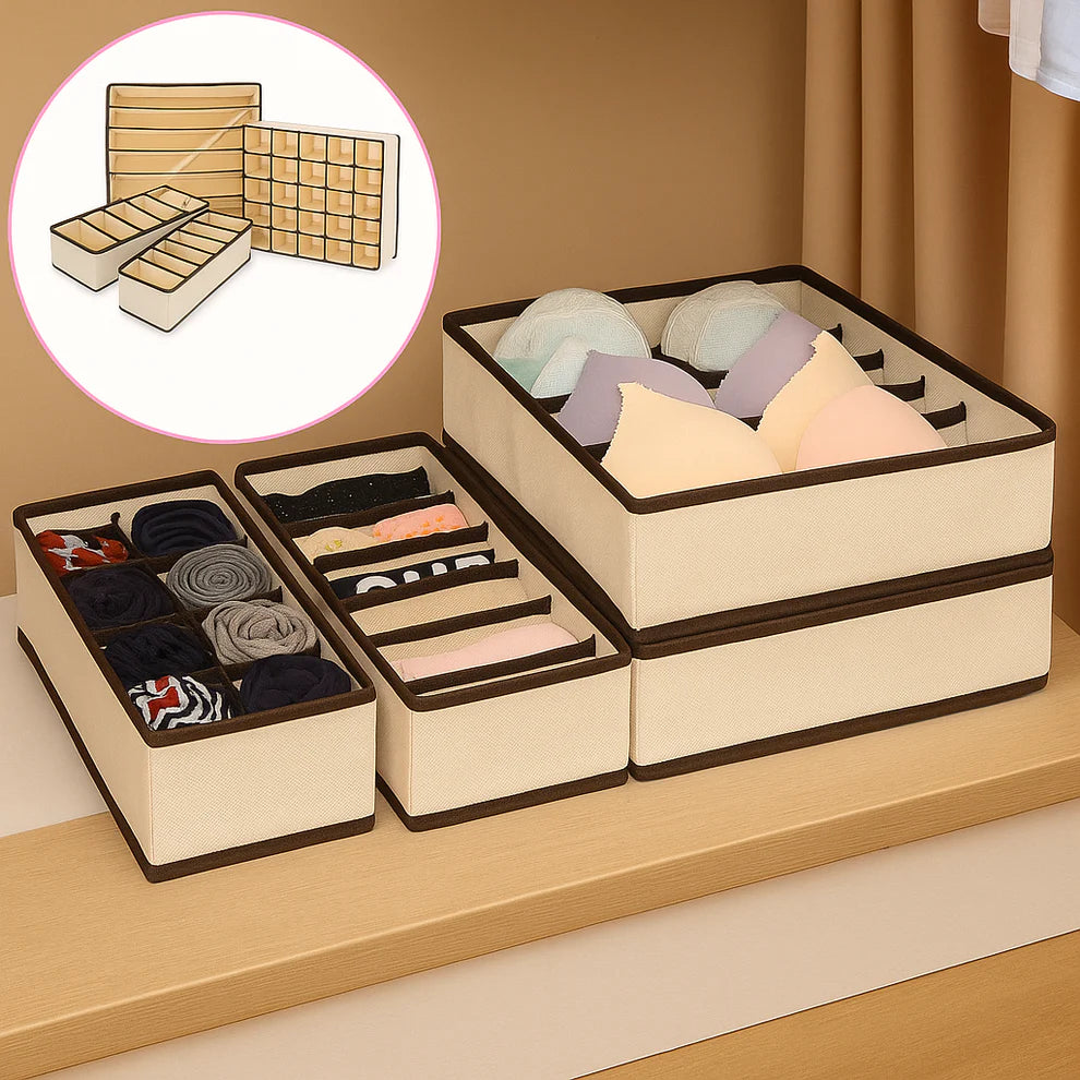 Kit 4 en 1 Organizador de Ropa