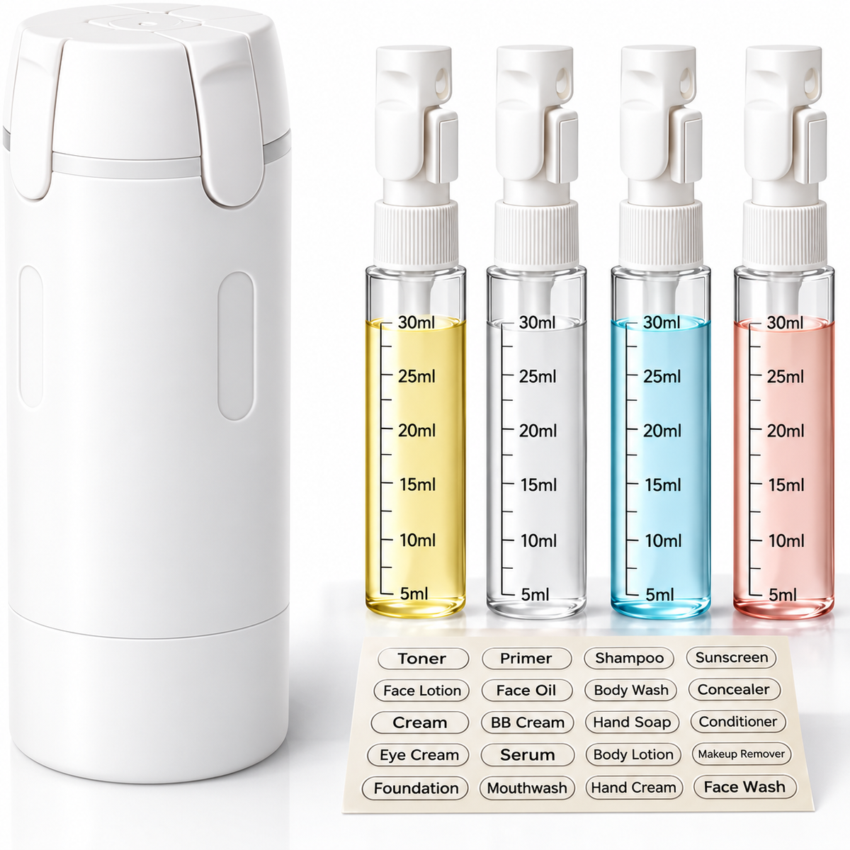 TripPack™ | Dispensador portátil 4 en 1