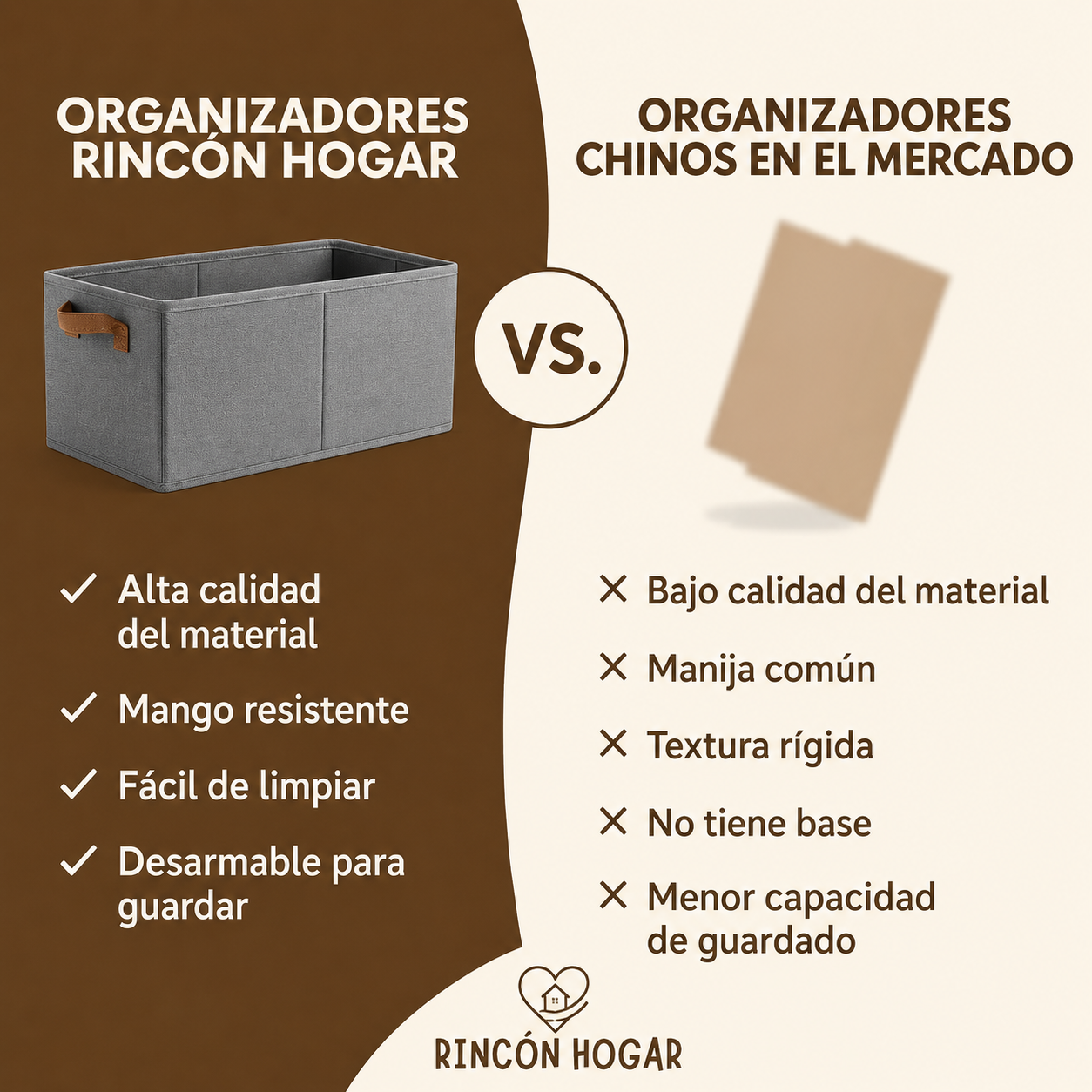 Organizadores de Ropa Plegables (Comprá 1 y lleváte 3)