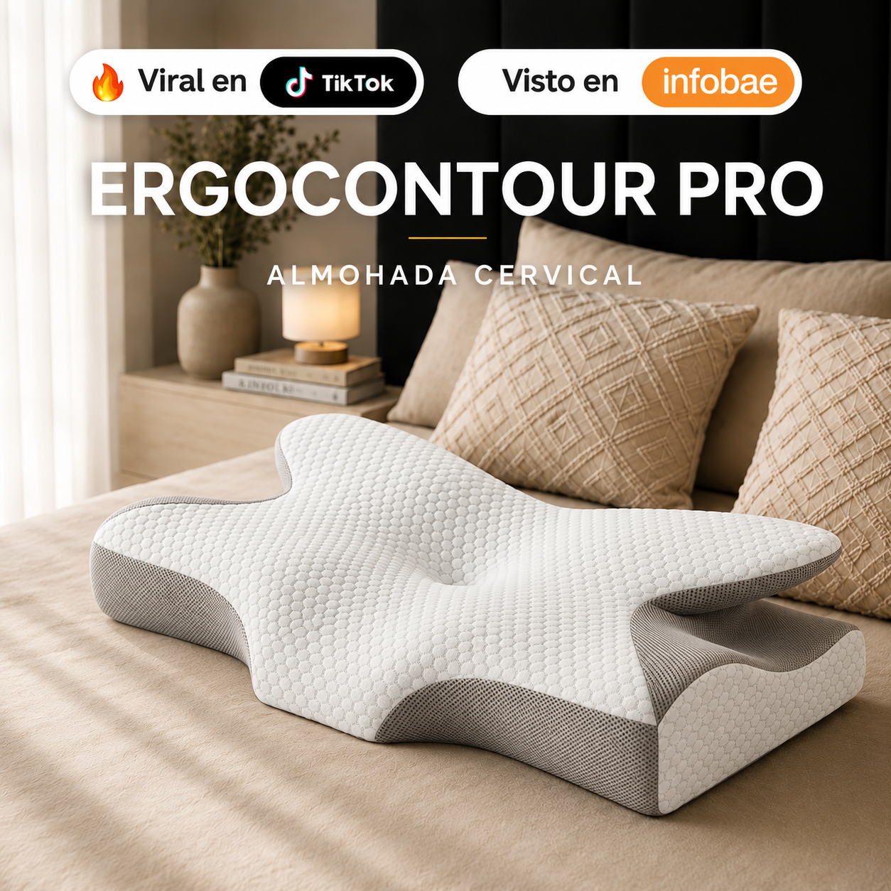 ErgoContour Pro - Almohada Cervical