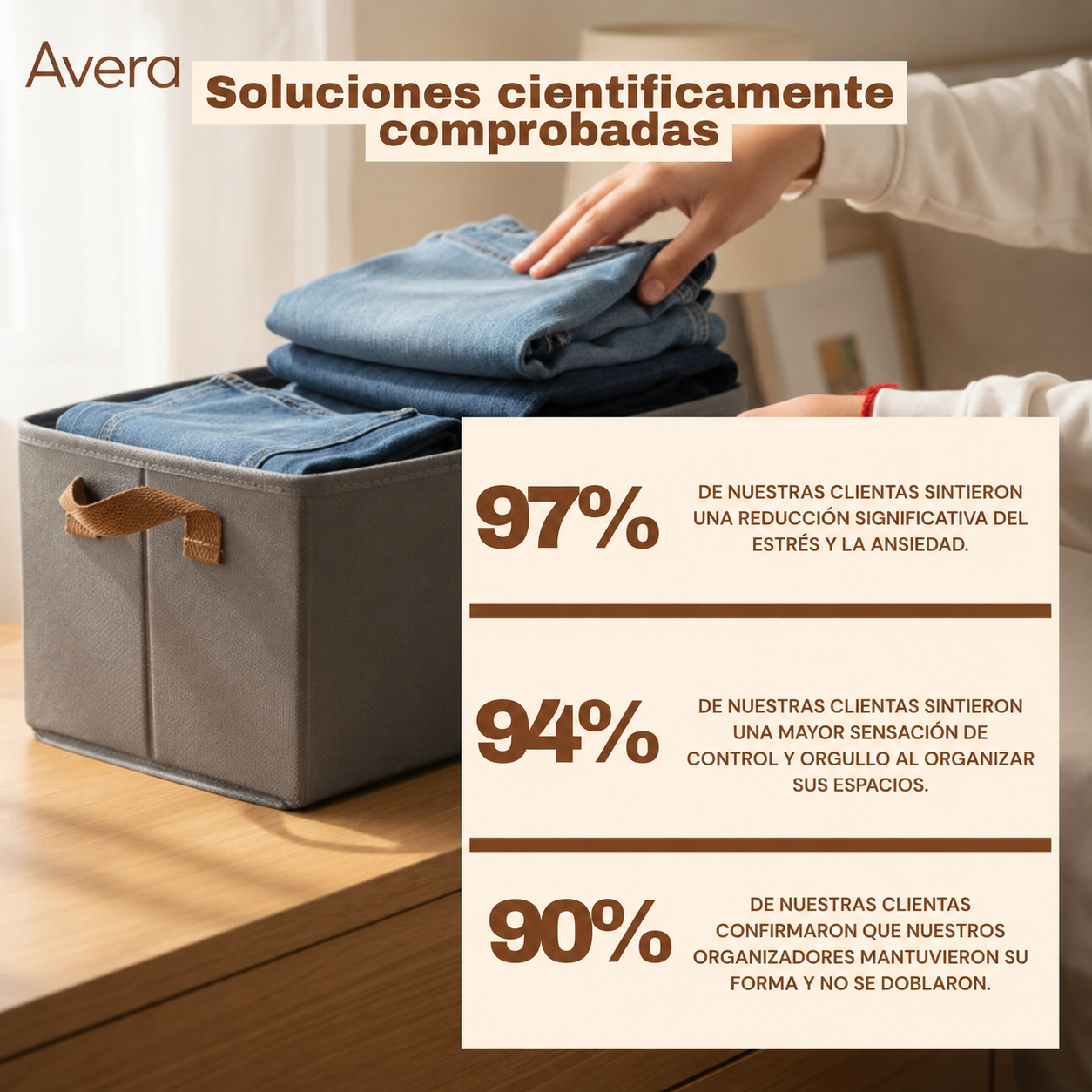 Organizadores de Ropa Plegables (Comprá 1 y lleváte 3)
