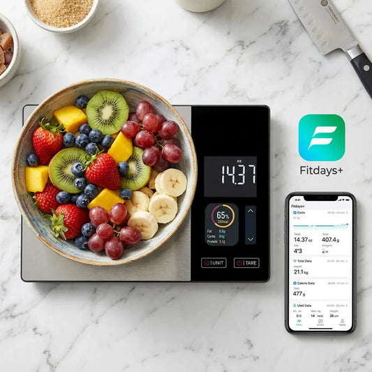 NutriScale™ | Balanza Inteligente de Cocina con Bluetooth y App