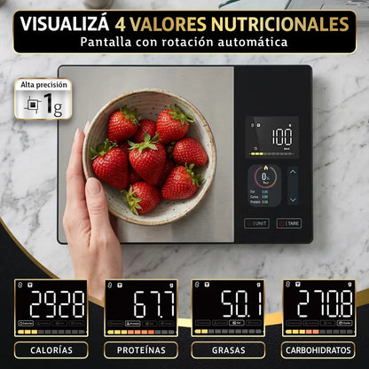 NutriScale™ | Balanza Inteligente de Cocina con Bluetooth y App
