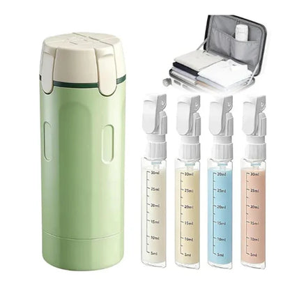 Dispensador portátil 4 en 1