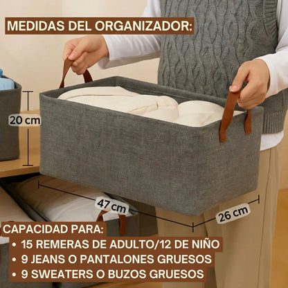 Organizadores de Ropa Plegables (Comprá 1 y lleváte 3)