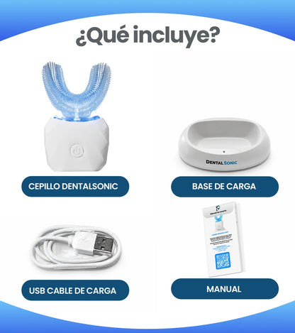 Cepillo Dental Sonic 360° Ultrasónico Blanqueador