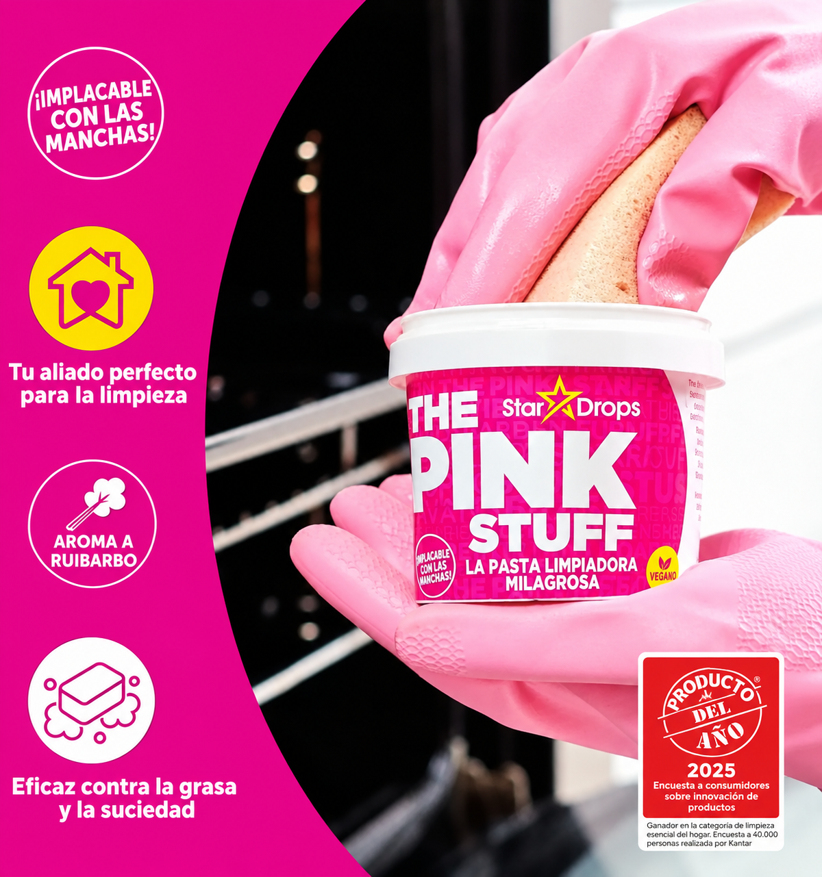 The Pink Stuff™ | Pasta Limpiadora Multiuso 500g