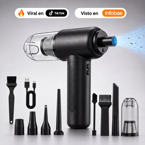 Aspiradora de Mano Inalámbrica Avera® 3 en 1 Black Edition