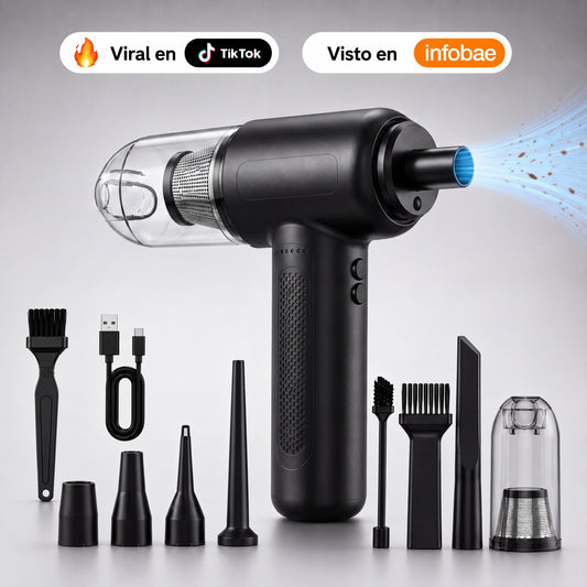 Aspiradora de Mano Inalámbrica Avera® 3 en 1 Black Edition
