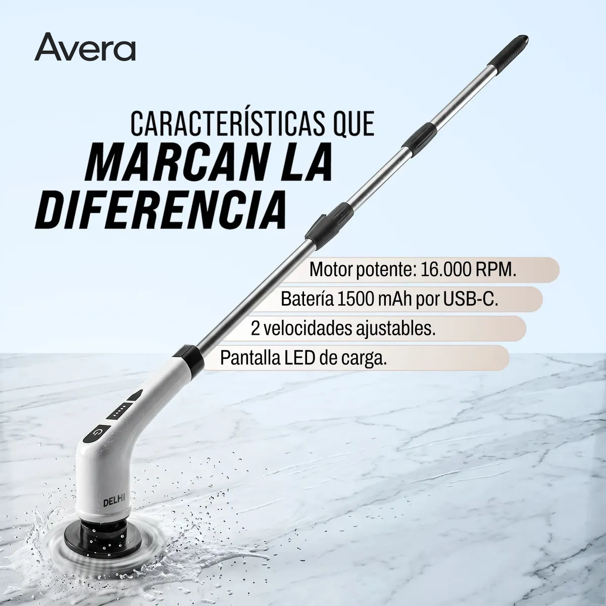 CleanPro™ | Cepillo Eléctrico 9 en 1