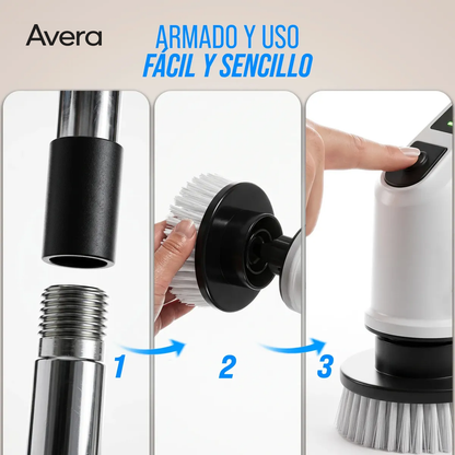 CleanPro™ | Cepillo Eléctrico 9 en 1