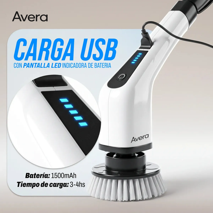CleanPro™ | Cepillo Eléctrico 9 en 1