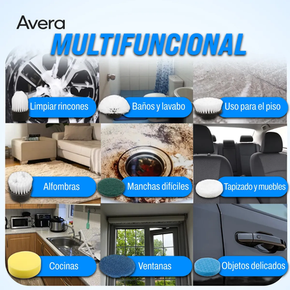 CleanPro™ | Cepillo Eléctrico 9 en 1